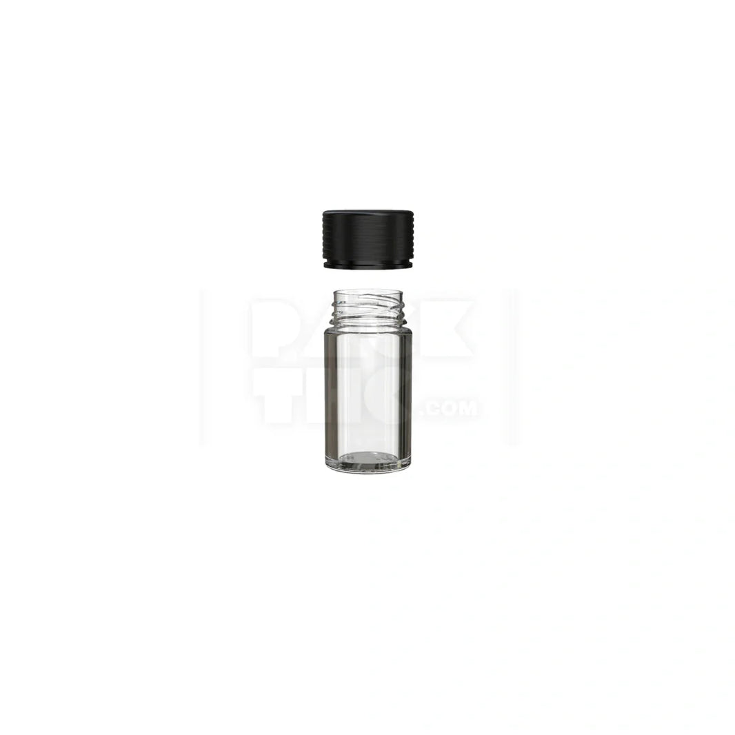 image 30ml closure clear black natural opaque count 30cc mini