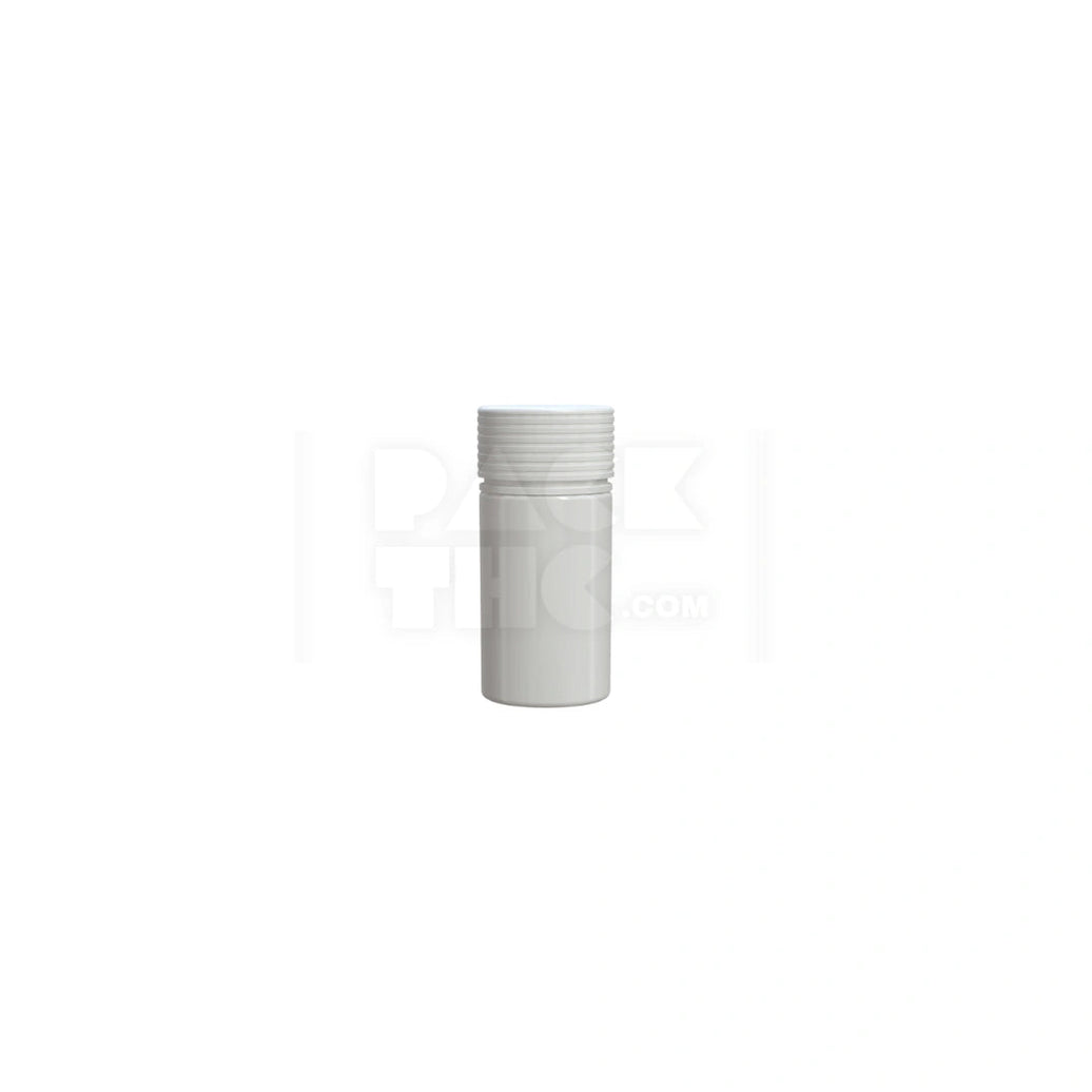 30ml closure white opaque count 30cc mini spiral thick wall