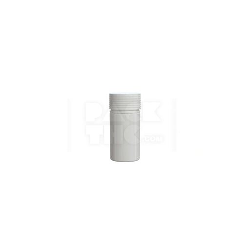 30ml closure white opaque count 30cc mini spiral thick wall