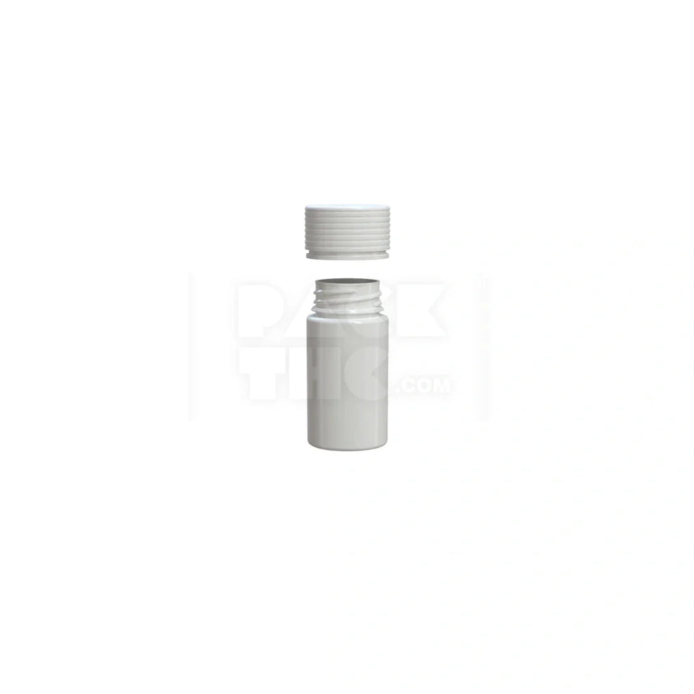 30ml closure white opaque count 30cc mini spiral thick wall