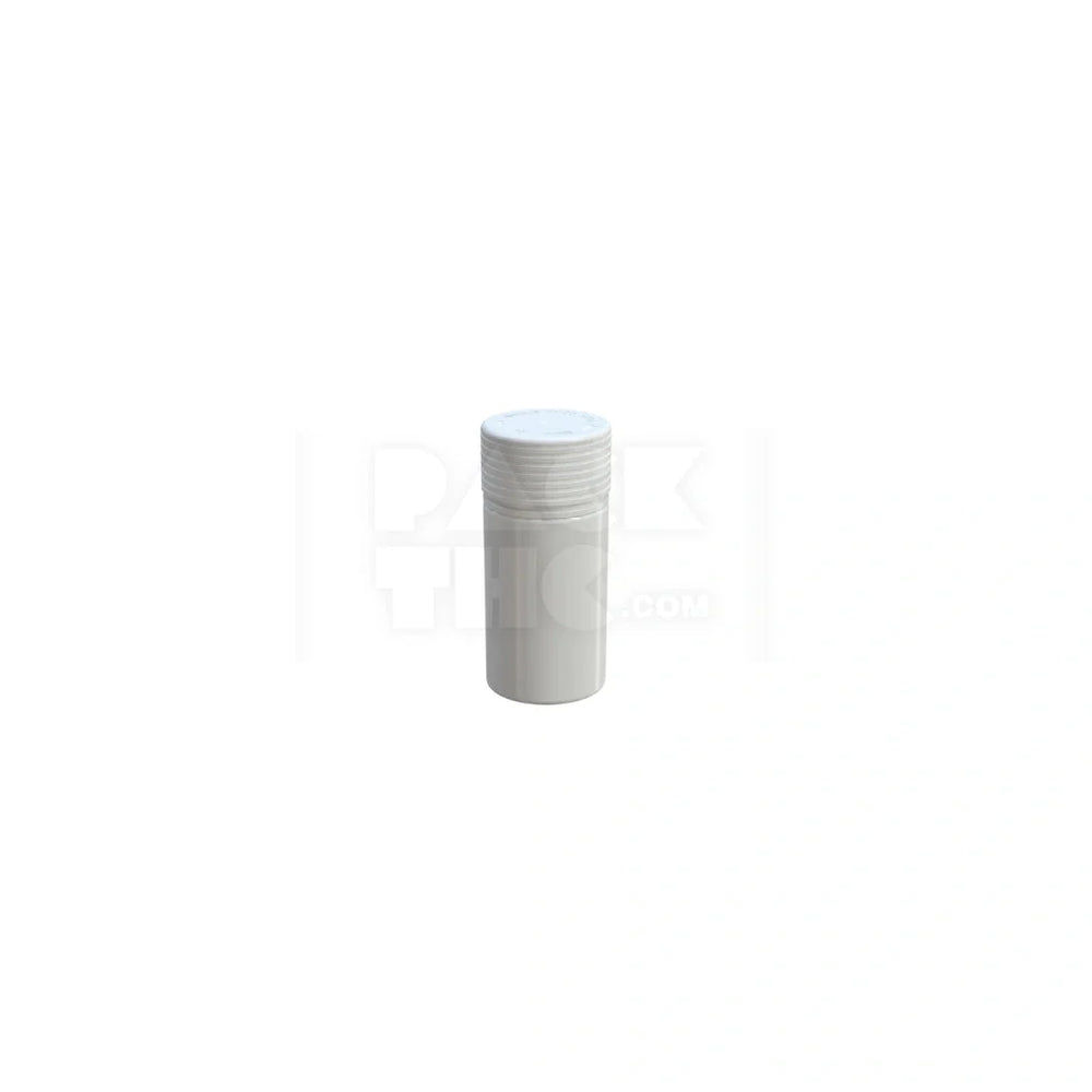 30ml closure white opaque count 30cc mini spiral thick wall