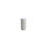 30ml closure white opaque count 30cc mini spiral thick wall