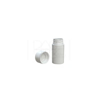 30ml closure white opaque count 30cc mini spiral thick wall