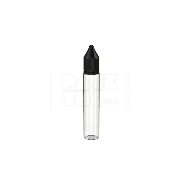 30ml pet reducer unicorn bottle cr clear natural black cap 1000 count