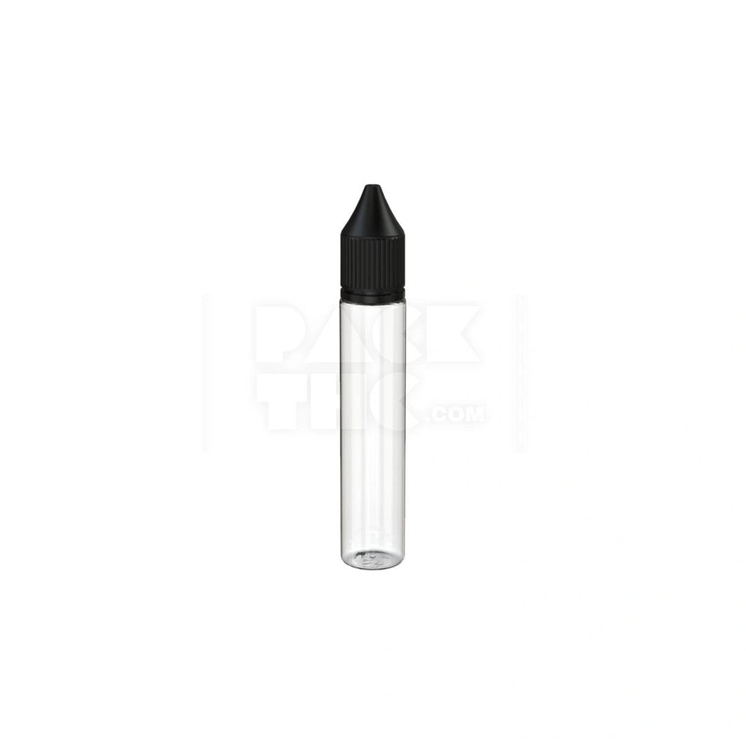 30ml pet reducer unicorn bottle cr clear natural black cap 1000 count