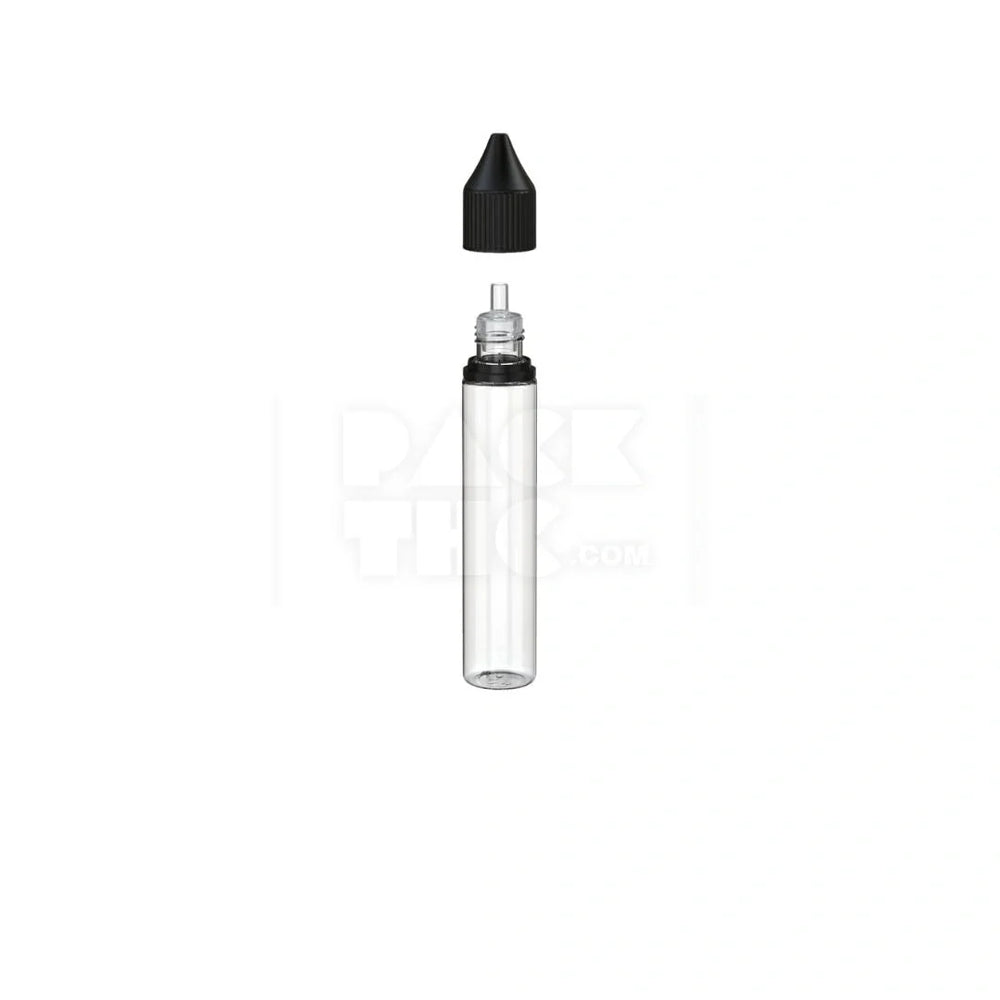 30ml pet reducer unicorn bottle cr clear natural black cap 1000 count