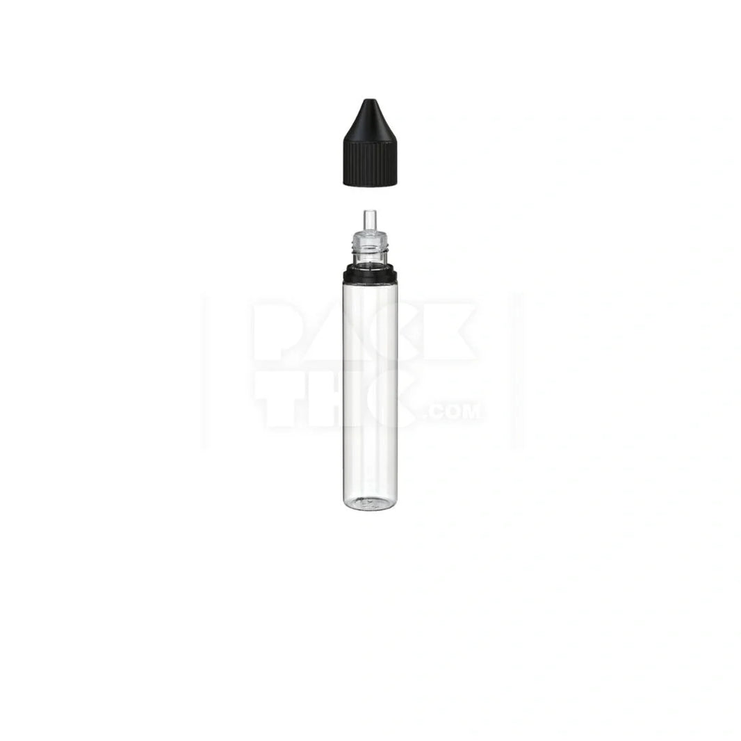 image 30ml pet reducer unicorn bottle cr clear natural black cap 1000 count
