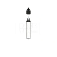 30ml pet reducer unicorn bottle cr clear natural black cap 1000 count