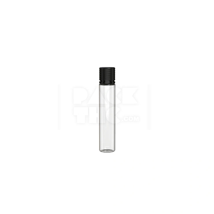 30ml spiral cr bottle clear natural black cap 1000 count