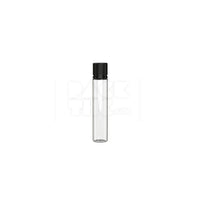 30ml spiral cr bottle clear natural black cap 1000 count
