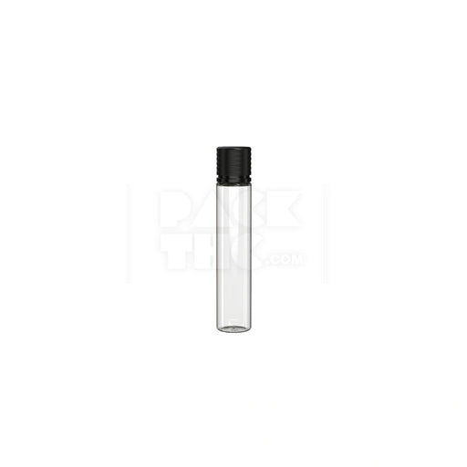 30ml spiral cr bottle clear natural black cap 1000 count