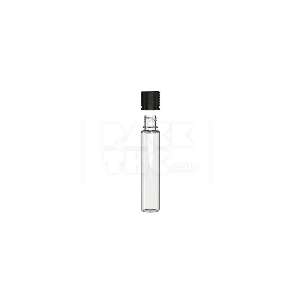 30ml spiral cr bottle clear natural black cap 1000 count