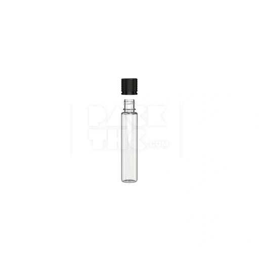 30ml spiral cr bottle clear natural black cap 1000 count
