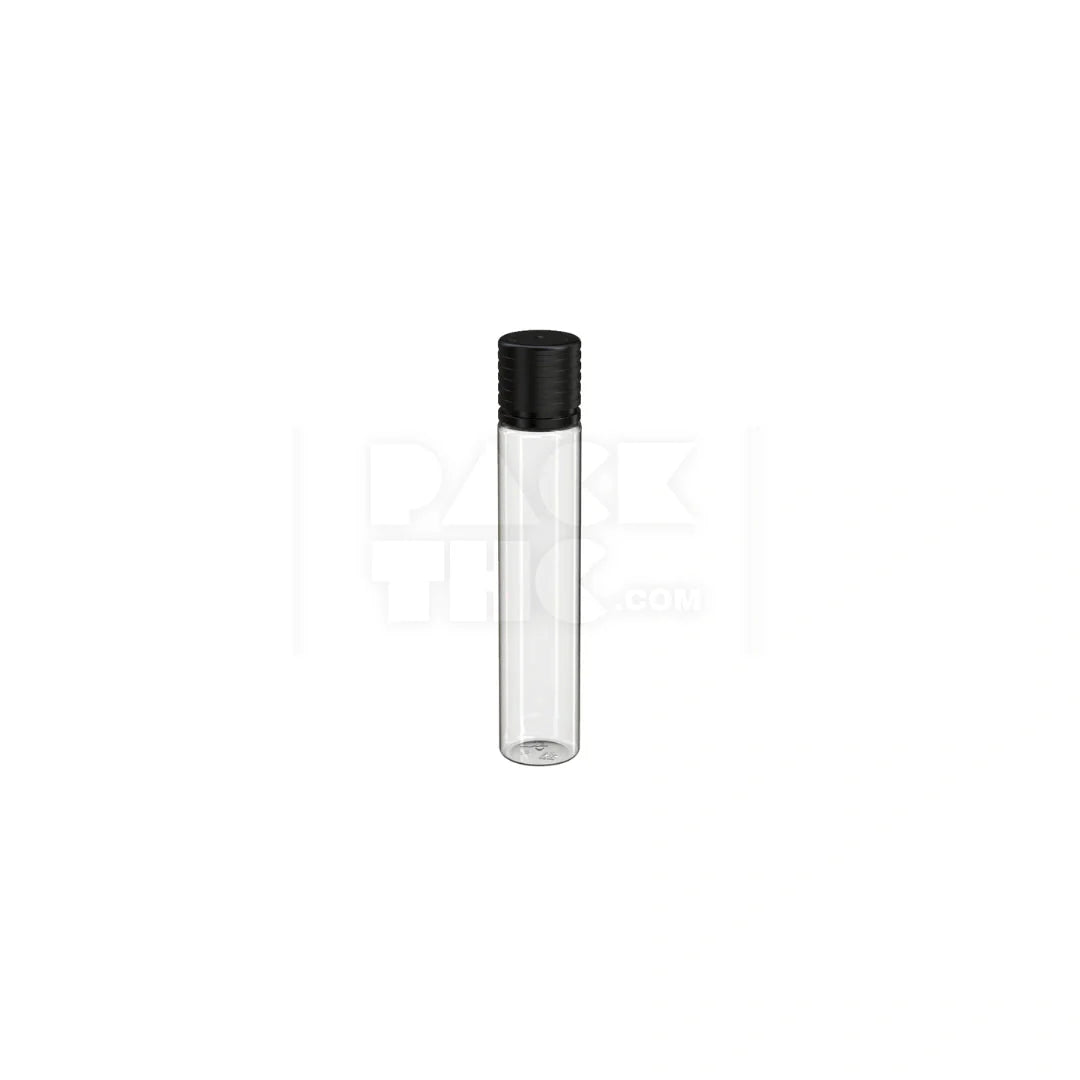 30ml spiral cr bottle clear natural black cap 1000 count