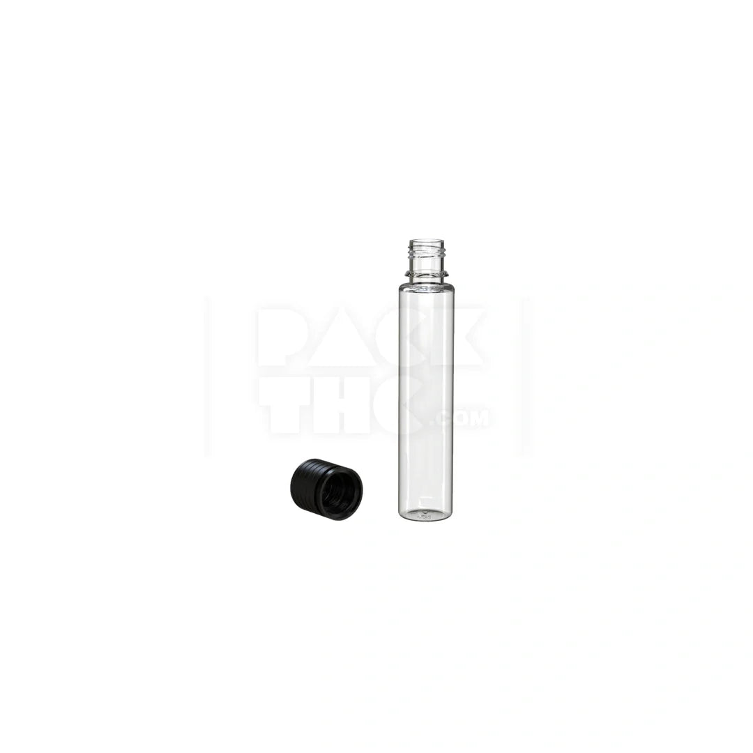 30ml spiral cr bottle clear natural black cap 1000 count
