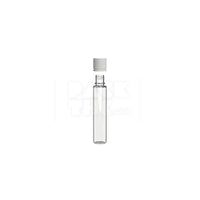 30ml spiral cr bottle clear natural white cap 1000 count