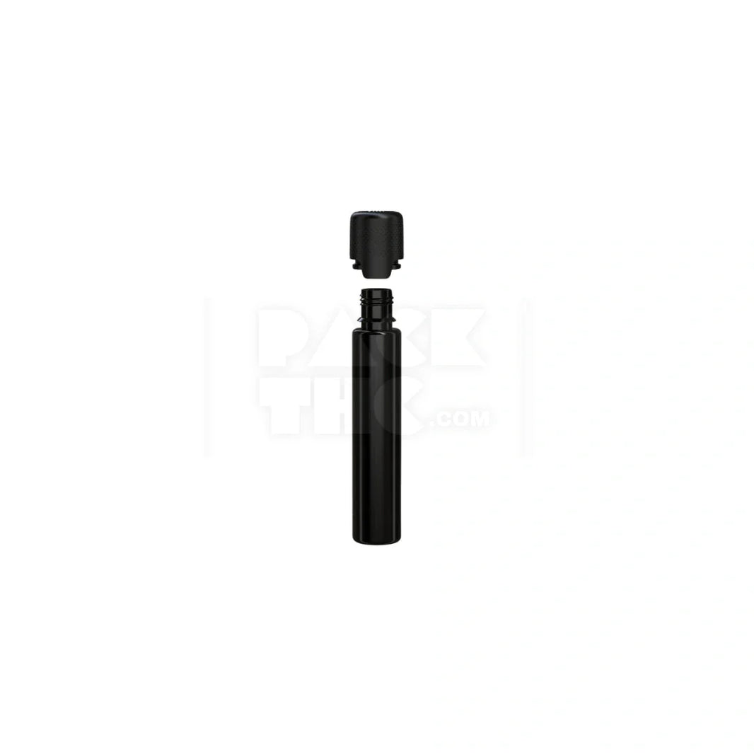 image 30ml aviator cr bottle with friction fit closure tamper evident break off band opaque black bottle with opaque black closure 1000 count
