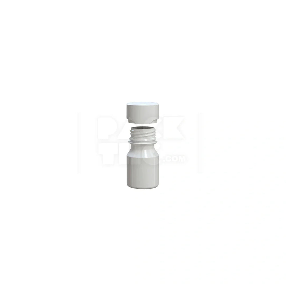 30ml stubby aviator cr shot bottle opaque white 800 count