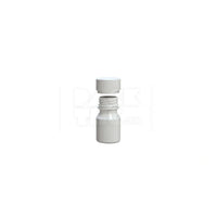 30ml stubby aviator cr shot bottle opaque white 800 count