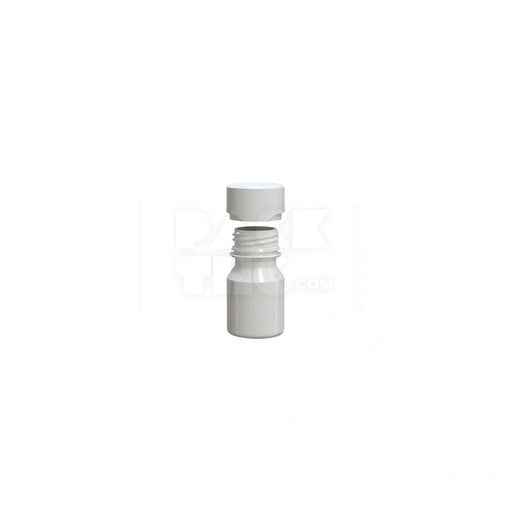 30ml stubby aviator cr shot bottle opaque white 800 count