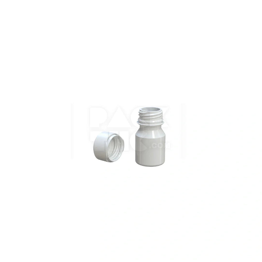 30ml stubby aviator cr shot bottle opaque white 800 count