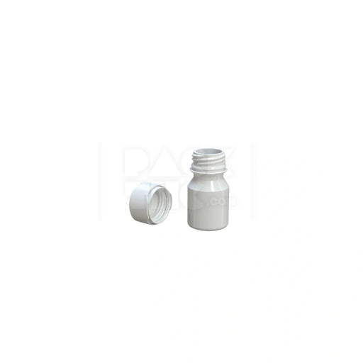 30ml stubby aviator cr shot bottle opaque white 800 count