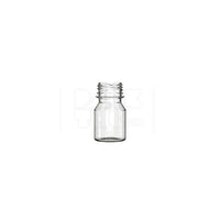 30ml stubby aviator cr shot bottle clear natural black cap 800 count