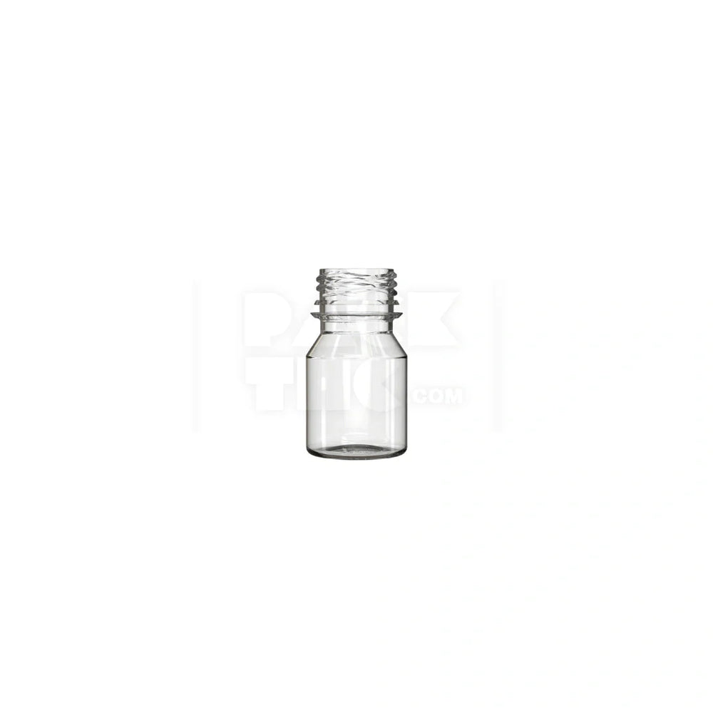 30ml stubby aviator cr shot bottle clear natural white cap 800 count