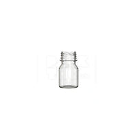 30ml stubby aviator cr shot bottle clear natural white cap 800 count