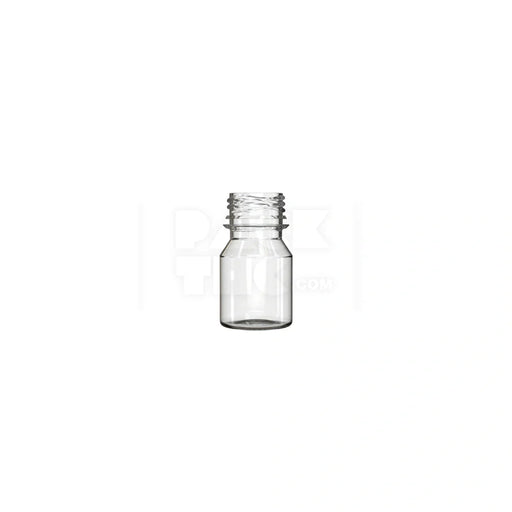 30ml stubby aviator cr shot bottle clear natural white cap 800 count