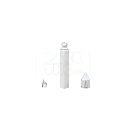 30ml stubby pet reducer unicorn bottle opaque white 1000 count