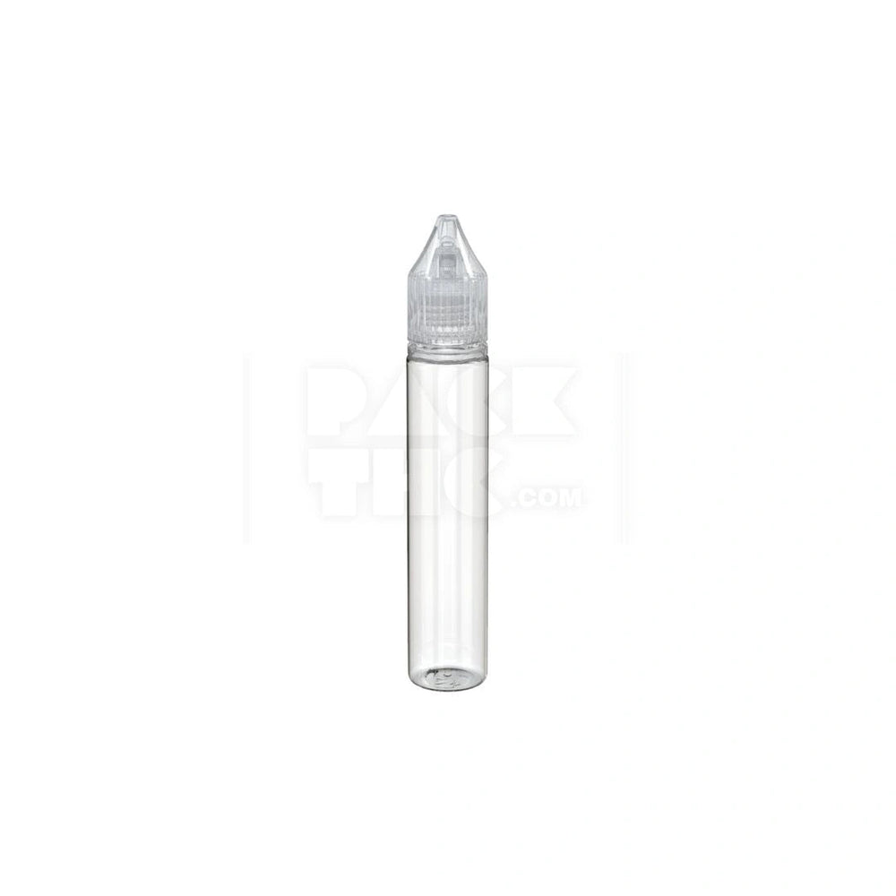 30ml stubby pet reducer unicorn bottle clear natural 1000 count
