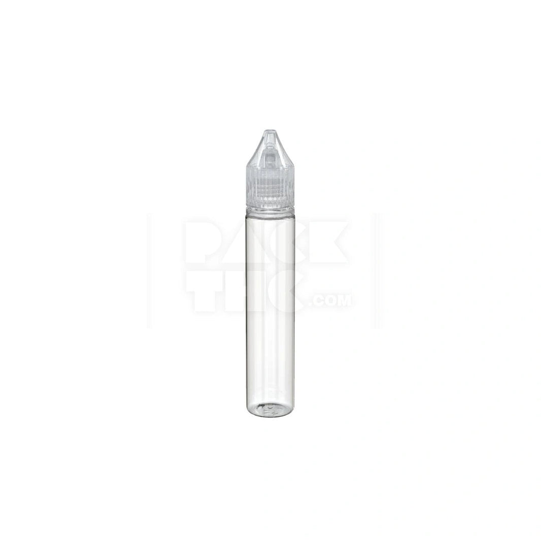 30ml stubby pet reducer unicorn bottle clear natural 1000 count