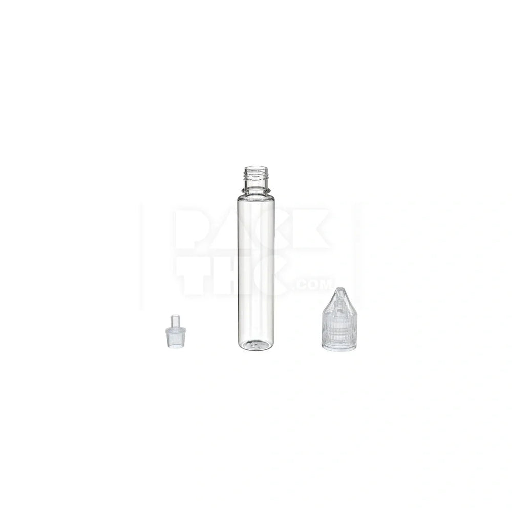 30ml stubby pet reducer unicorn bottle clear natural 1000 count