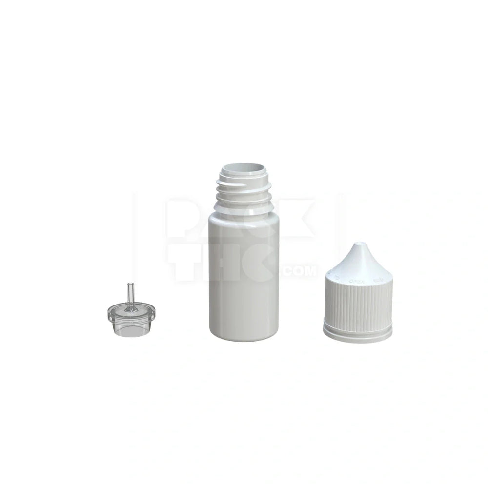 30ml stubby pet unicorn bottle cr opaque white 1000 count