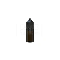 30ml stubby pet unicorn bottle cr translucent black 1000 count