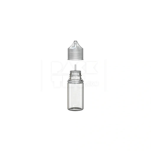 30ml stubby pet unicorn bottle cr clear natural 1000 count