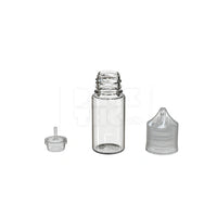 30ml stubby pet unicorn bottle cr clear natural 1000 count