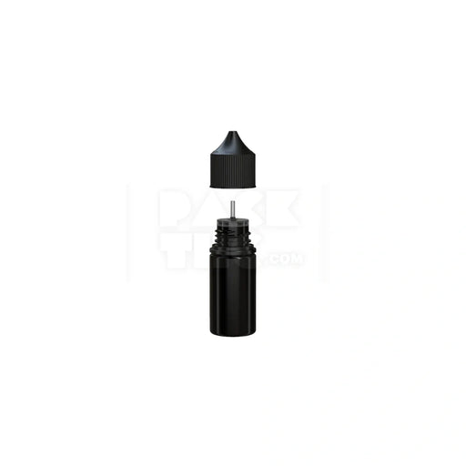 30ml stubby pet unicorn bottle cr opaque black 1000 count