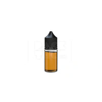 30ml stubby pet unicorn bottle cr clear natural black cap 1000 count