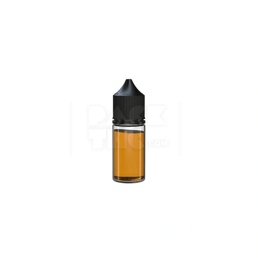30ml stubby pet unicorn bottle cr clear natural black cap 1000 count