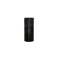 30ml stubby spiral cr bottle with friction fit closure tamper evident break off band opaque black bottle with opaque black closure 1000 count