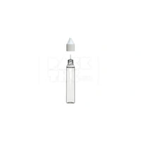 30ml v3 pet unicorn bottle cr clear natural white cap 1000 count