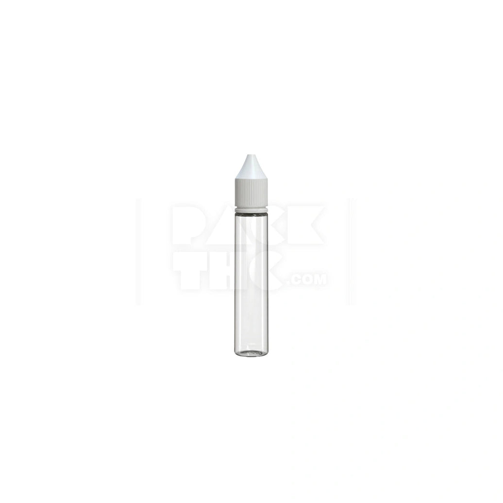 30ml v3 pet unicorn bottle cr clear natural white cap 1000 count