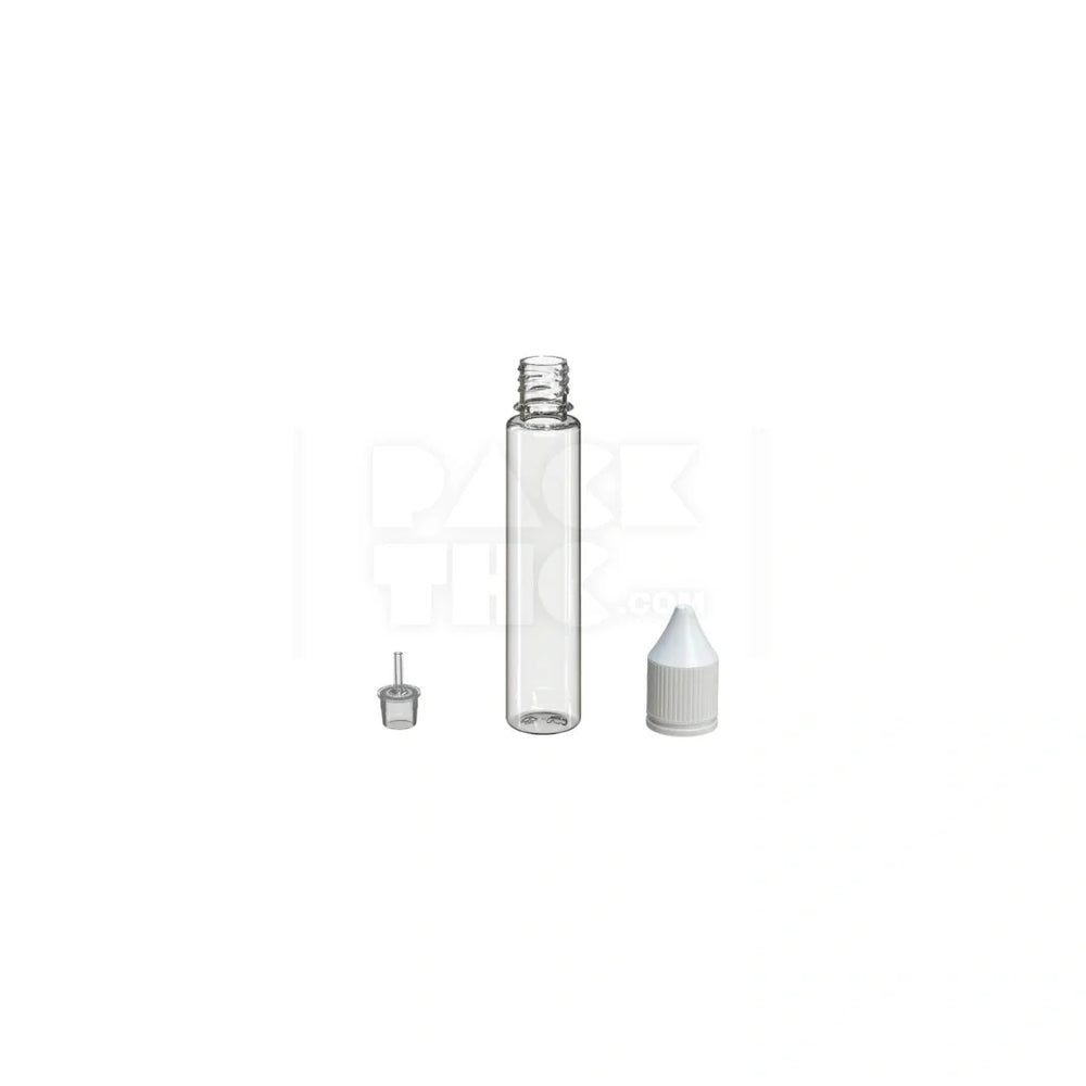 30ml v3 pet unicorn bottle cr clear natural white cap 1000 count