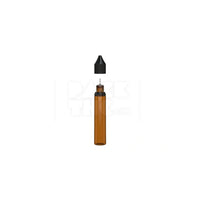 30ml v3 pet unicorn bottle cr translucent amber black cap 1000 count
