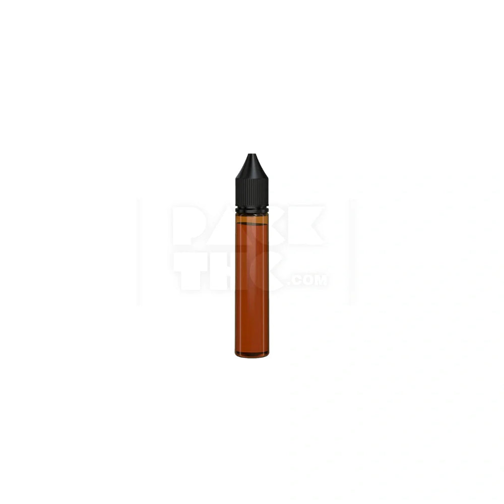 30ml v3 pet unicorn bottle cr translucent amber black cap 1000 count