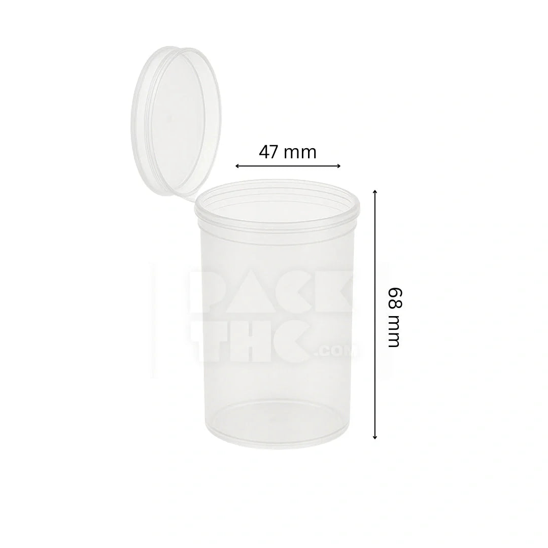 30 dram pop top vial 1 4oz clear