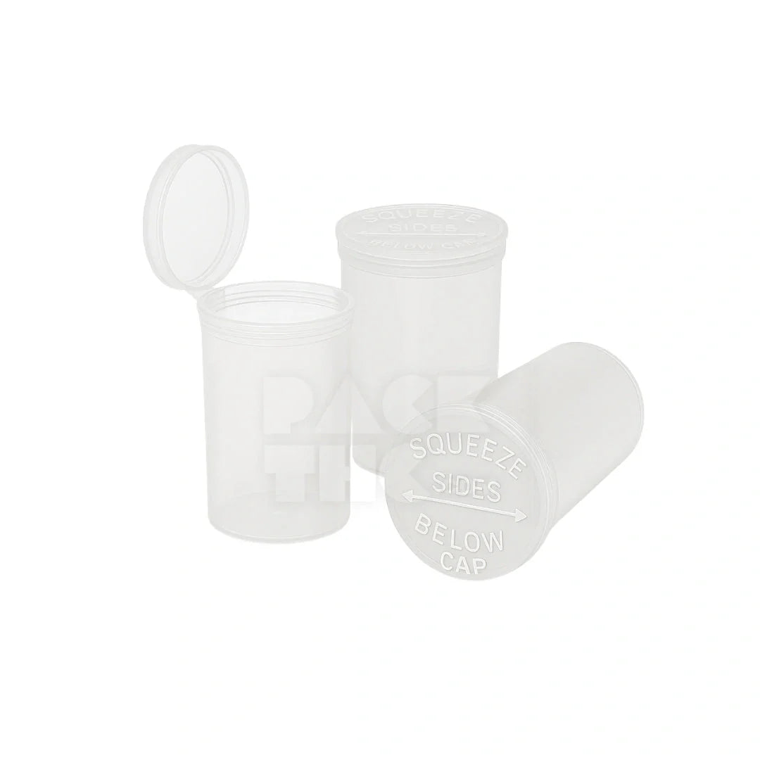 30 dram pop top vial 1 4oz clear