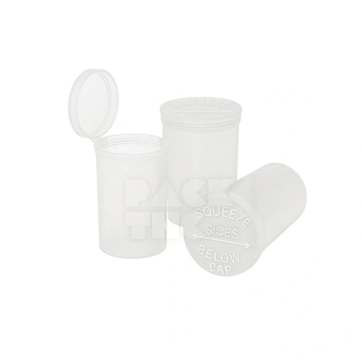 30 dram pop top vial 1 4oz clear